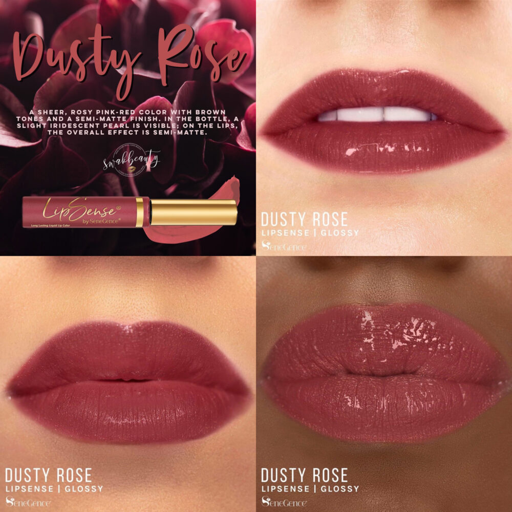 Dusty Rose Lipsense Limited Edition Swakbeauty