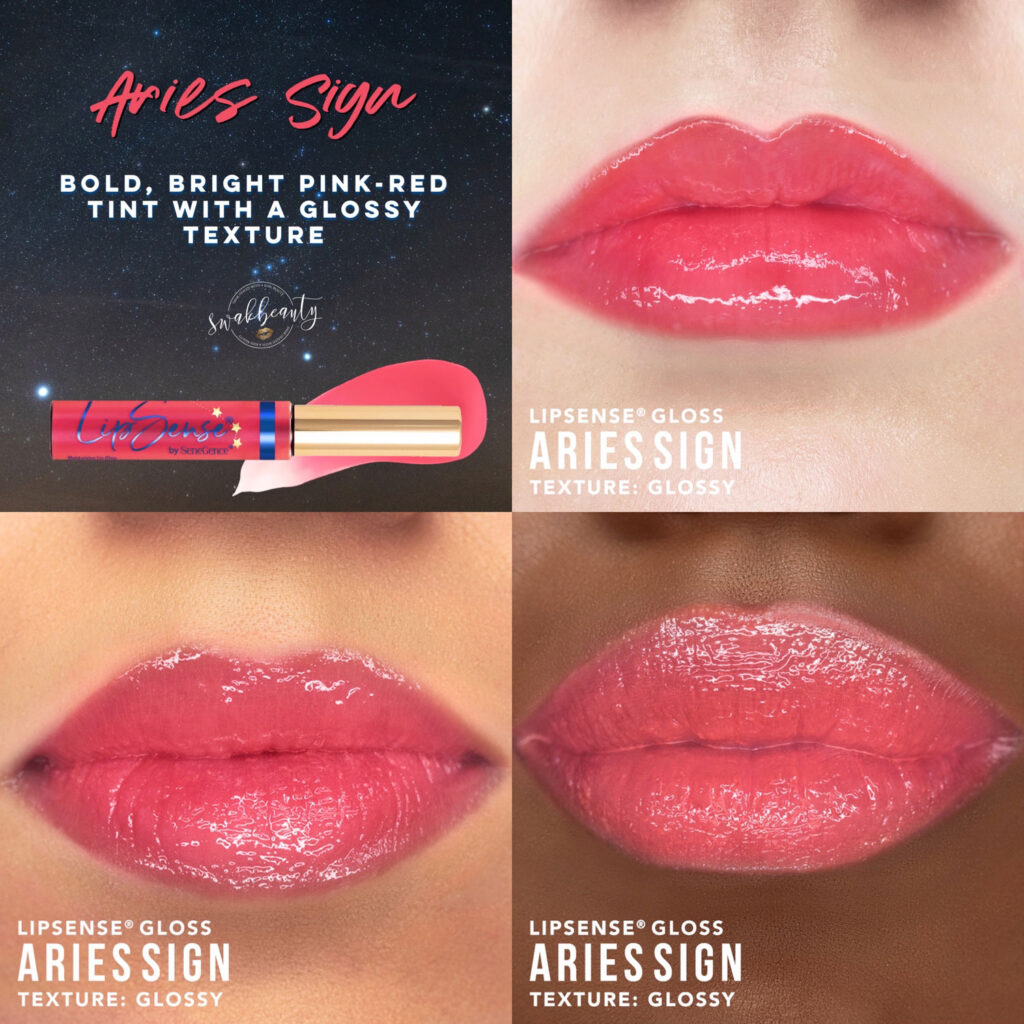 LipSense Aries Sign Gloss Limited Edition Swakbeauty