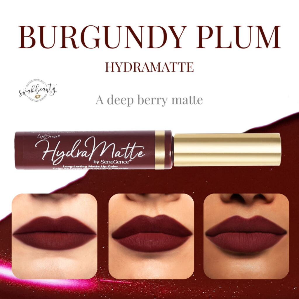 Burgundy Plum HydraMatte LipSense Swakbeauty