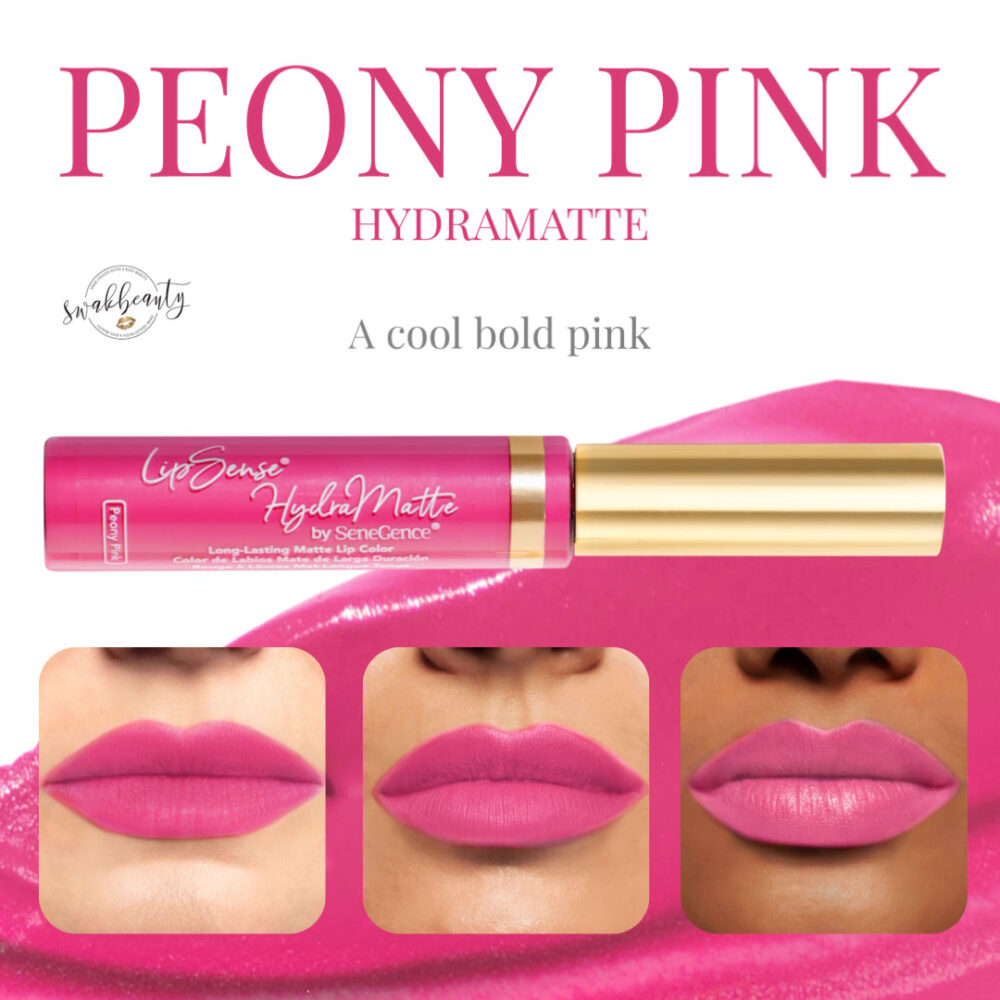 Peony Pink Hydramatte Lipsense® – Swakbeauty.com