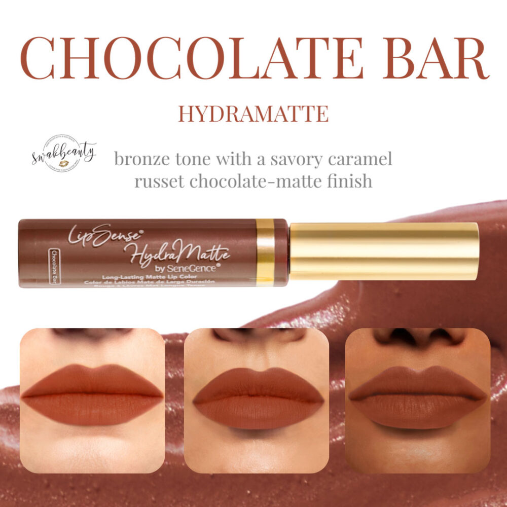 Chocolate Bar Hydramatte Lipsense Limited Edition Swakbeauty