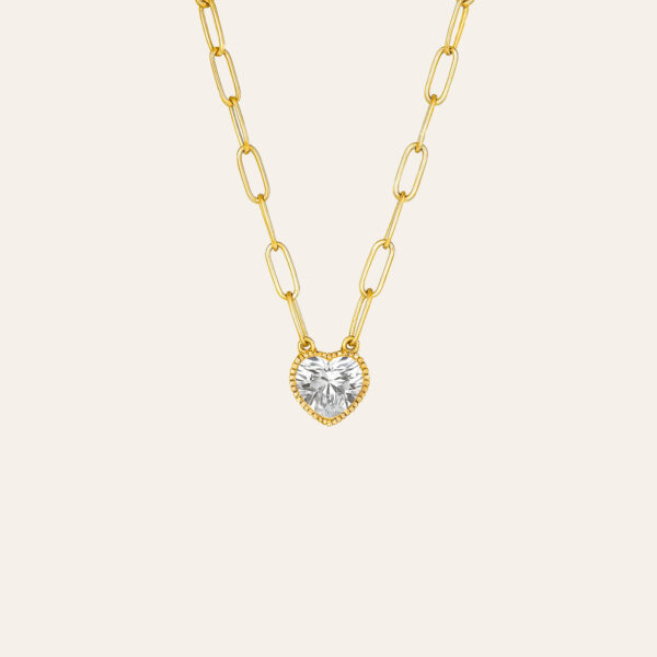 Jewelry-BoldLoveLinkHeartNecklace