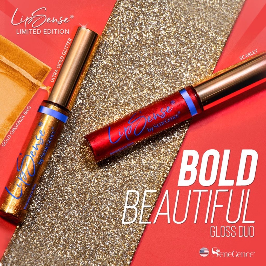 LipSense® Ultra Gold Glitter Gloss (Limited Edition)