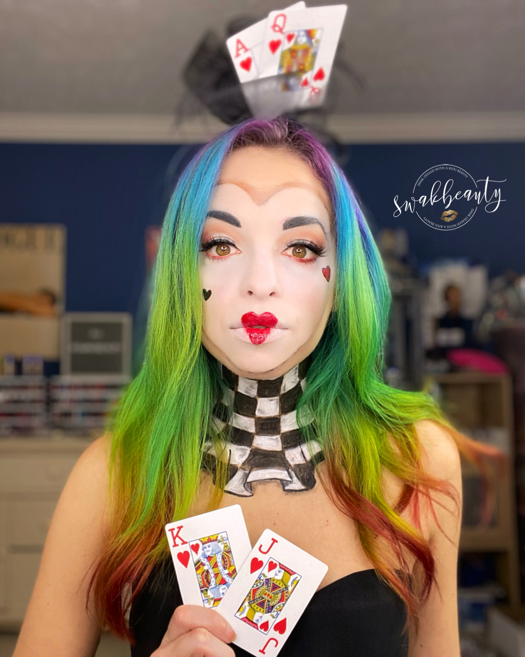 Halloween Look – Queen of Hearts – swakbeauty.com