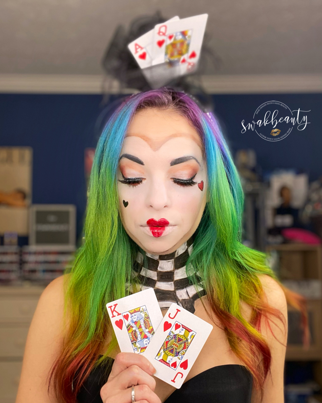 Halloween Look – Queen of Hearts – swakbeauty.com
