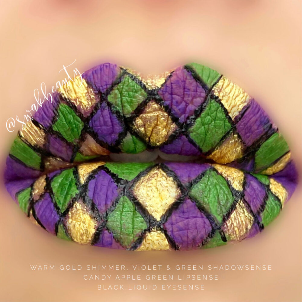 Mardi Gras Lips! – swakbeauty.com