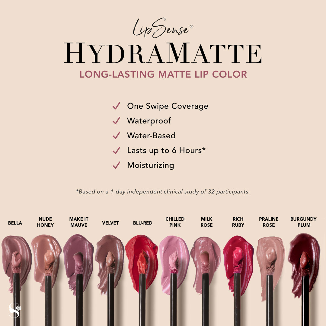 Burgundy Plum hydramatte lipsense - Makeup