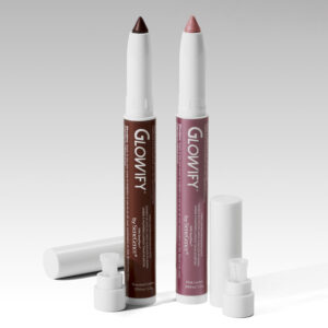 Glowify® Pink Mocha Long-Lasting Eyeshadow Stick Duo (Limited Edition)